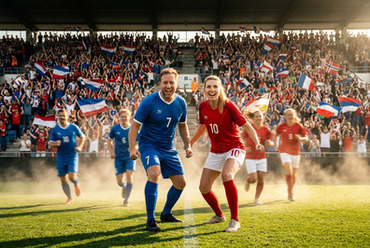 Futbal players