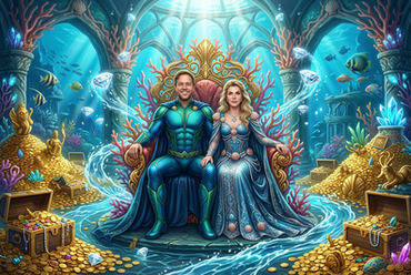 Water Wealthy Superhero